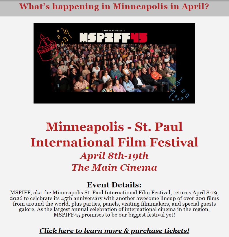 Minneapolis events april 2026 siwek lumber and millwork corp ne mpls