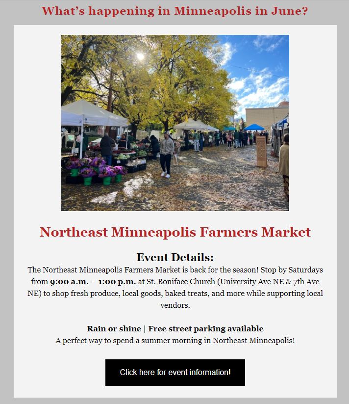 June events in minneapolis siwek lumber and millwork corp - ne mpls